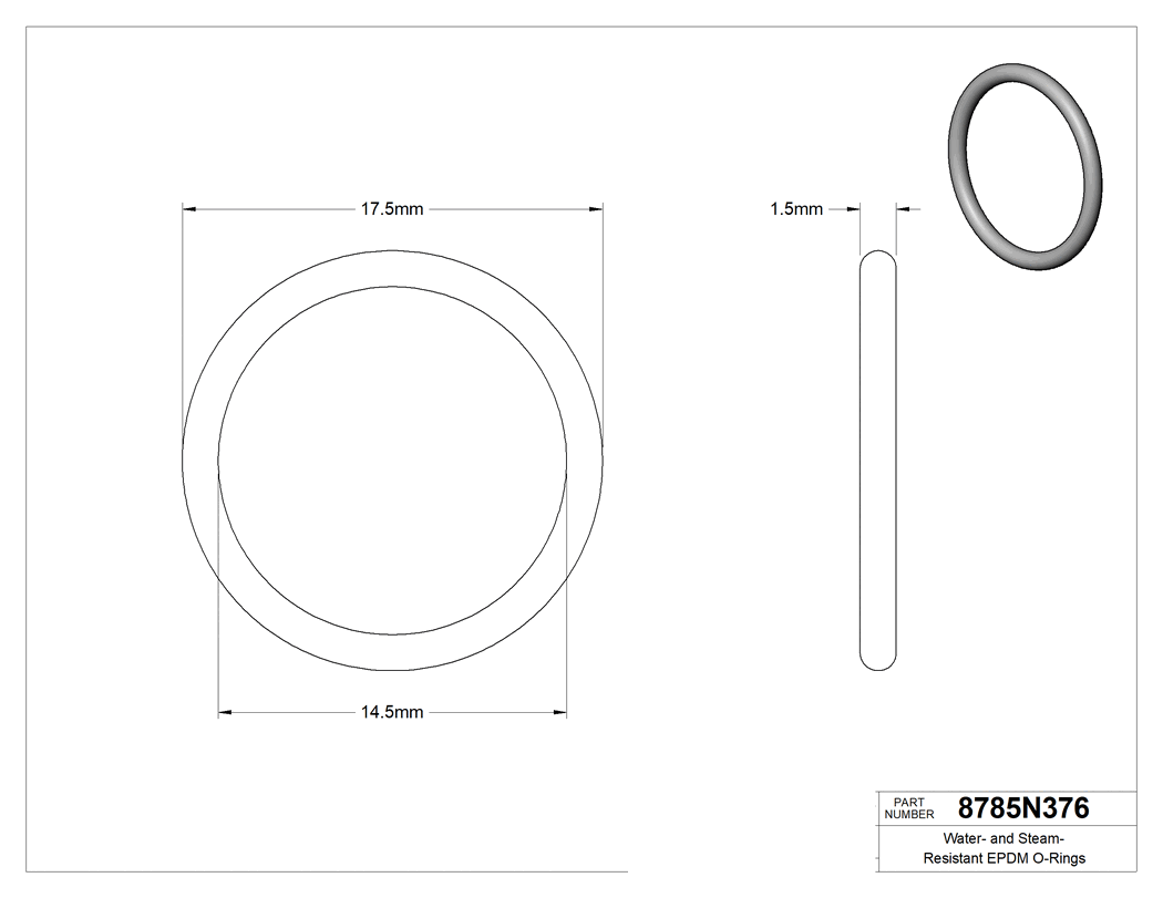 Technical drawing - 8785N376